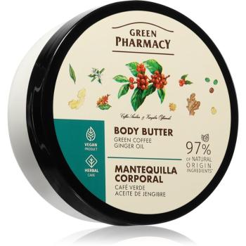 Green Pharmacy Green coffee & Ginger Oil Body butter unt de corp pentru fermitate 200 ml