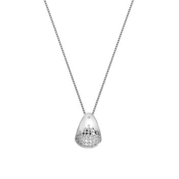 Hot Diamonds Colier de lux din argint cu diamante și topaz Spritz DP1082