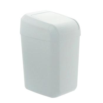 Denox Troya Coș de gunoi 30 L, alb, alb, 30 l