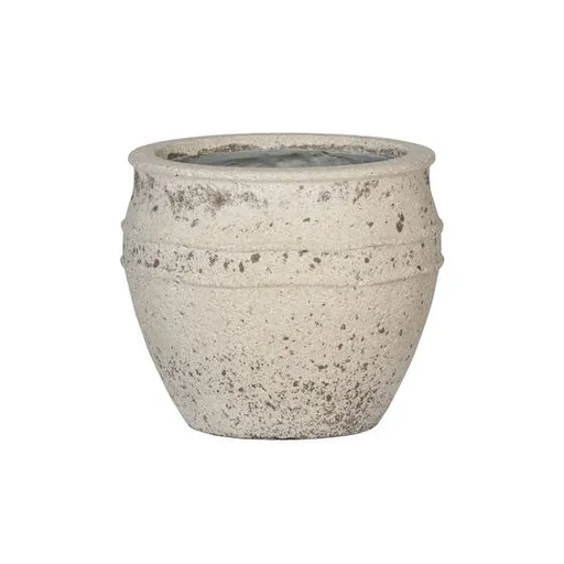 Athena, alb cretă, mai multe dimensiuni - Pottery Pots Dimensiuni: S: ⌀ 28,5 x 24 cm