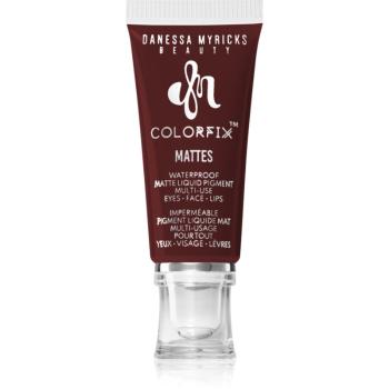 Danessa Myricks Beauty Colorfix Mattes machiaj multifuncțional pentru ochi, buze și față culoare Vamp 10 ml