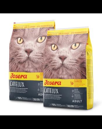 JOSERA Cat Catelux hrana uscata pisici adulte pretentioase, cu pui si rata 20 kg (2 x 10 kg)