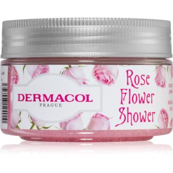 Dermacol Flower Care Rose exfoliant de corp cu zahăr 200 g