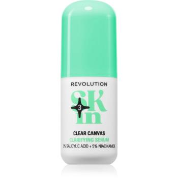 Revolution Skincare Clearly Clarify 5% Niacinamide & 2% Salicylic Clarifying Serum ser exfoliant de netezire cu niacinamidă 30 ml