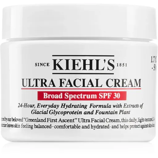Kiehl's Ultra Facial Cream Crema hidratanta pentru zi SPF 30 50 ml
