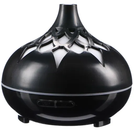 Difuzor arome Sixtol Palm, luciu negru, 500 ml, negru
