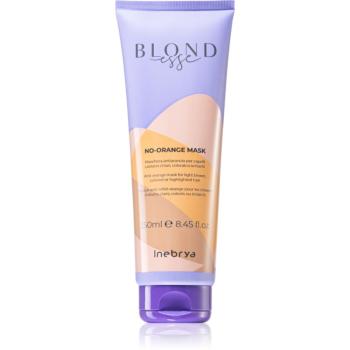 Inebrya BLONDesse No-Orange Mask Masca de par neutralizarea subtonurilor de alamă 250 ml