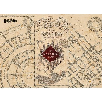 Tapet foto pentru copii Harry Potter Marauders Map252 x 182 cm, 4 părți