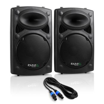 Ibiza SLK PA- set de boxe 2 x 30cm (12 ") Master Slave 1300W USB SD MP3