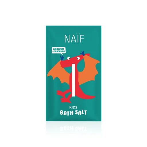 NAÏF Sare de baie colorată Crackling (Bath Salt) 40 g