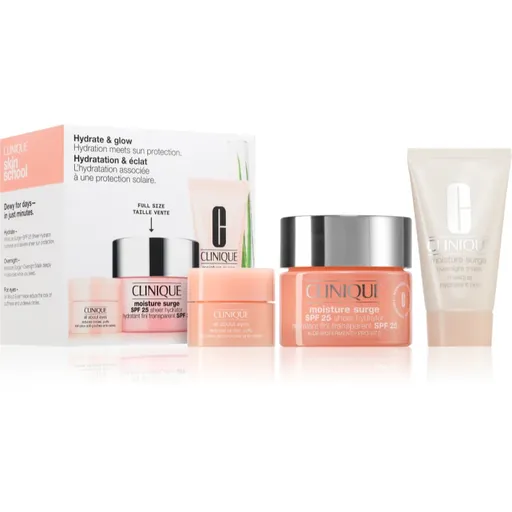 Clinique Hydrate & Glow Sun Set set cadou pentru o hidratare intensa