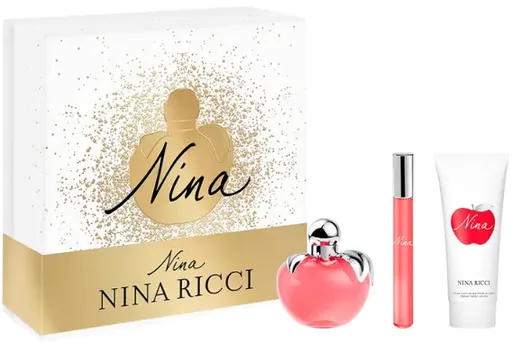 Nina Ricci Nina - EDT 50 ml + loțiune de corp 75 ml + EDT 10 ml