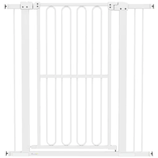 PawHut Grilaj de protecție pentru ușă pentru câini, 76-104 cm grilaj fără găurire, grilaj pentru scări | Aosom Romania