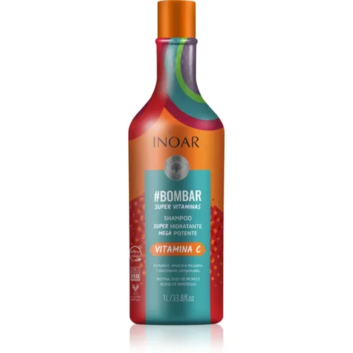 INOAR #Bombar Super Line Super Vitaminas șampon cu vitamina C 1000 ml