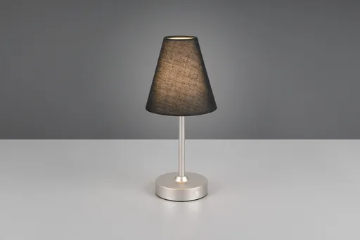 Lampa de masa Kenny, RL, 13x29 cm, 1.5W, 1x SMD, metal, nichel mat