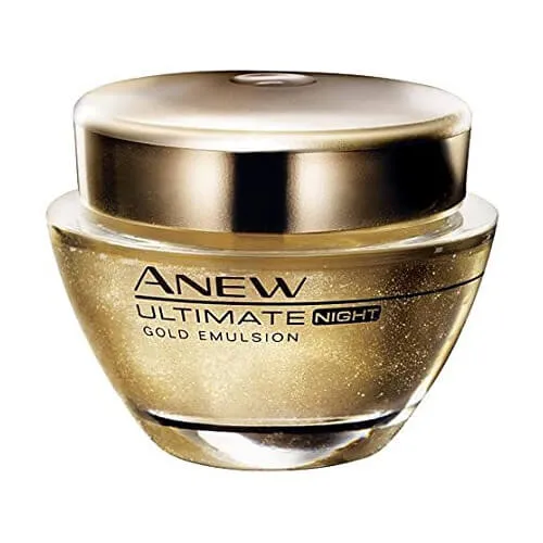 Avon Tratament nocturn auriu cu ProtinolAnew Ultimate NightGold Emulsion 50 ml