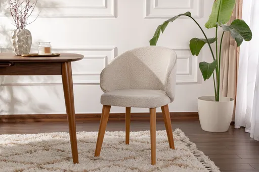 Set scaune 2 piese, Hanah Home, Bentley, Stejar alb/închis