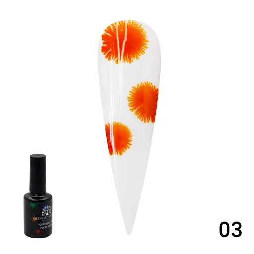 Oja Semipermanenta Flowers Ball 10 ml, 03, TPO Free