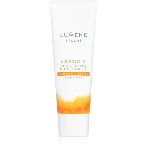 Lumene Nordic-C [VALO] Brightening Day Fluid fluid mineral cu protecție solară SPF 30 50 ml