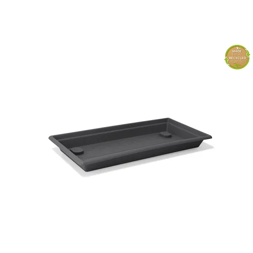 Tăviță sub ghiveci Gardenico Magnus antracit,  80 cm, antracit, 80 cm