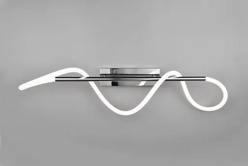 Plafoniera Argos, RL, 105x34x30 cm, 28W, 1x SMD, metal, argintiu