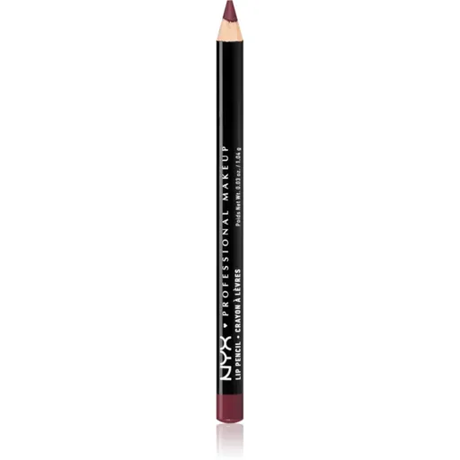 NYX Professional Makeup Slim Lip Pencil creion de buze cu trasare precisă culoare 804 Cabaret 1 g