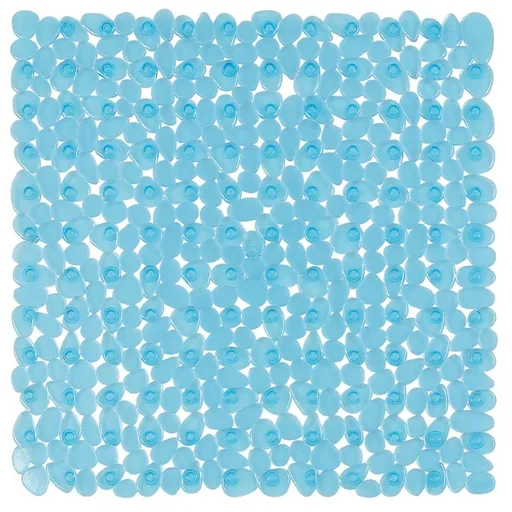 Spirella Suport antiderapant pentru duș RIVERSTONE, albastru, 54 x 54 cm, albastru deschis