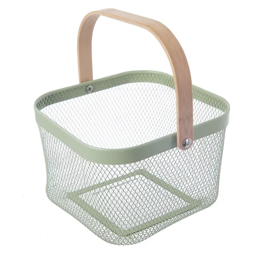 Orion Coș de sârmă Greenish, 27 x 24,5 x 16,5 cm