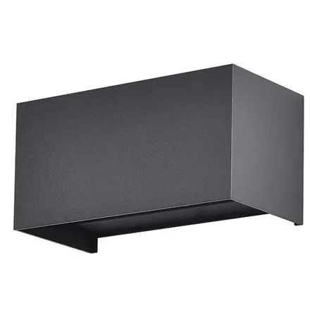 Corp iluminat perete IP65 24W 3000K - negru V-TAC SKU-2977