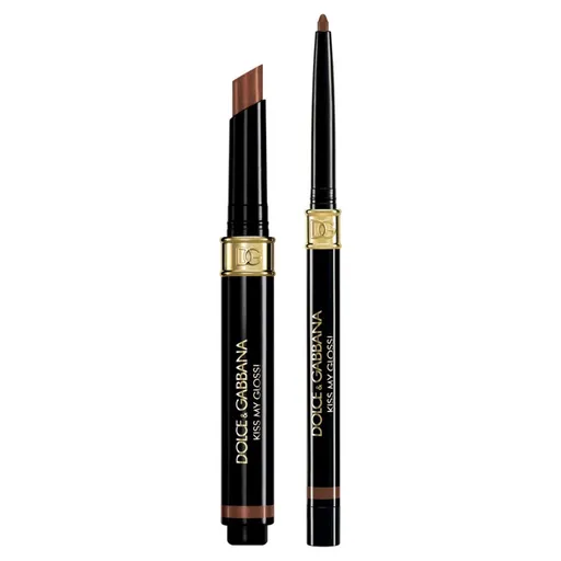 Dolce & Gabbana Set de buze Kiss My Gloss (4D Gloss Stick & Lip Liner Duo) 03 Chat