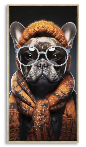 Mauro Ferretti Pictura De Perete Lăcuit Cu Rama-A- cm 42,5X2,8X82,5 | Aosom Romania