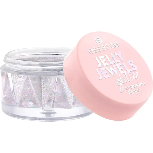 essence Sclipici pentru fard de pleoape Jelly Jewels Glitter (Eyeshadow Topper) 4,2 g 02 Celestial Shimmer