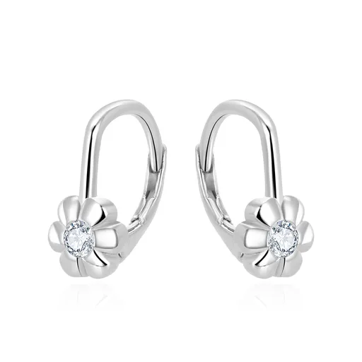 Beneto Cercei fermecători pentru fete cu zirconiu transparent AGUC3335-2