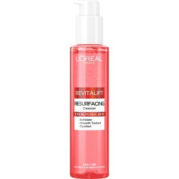 L´Oréal Paris Gel de curățare exfoliant cu acid glicolic Revitalift (Resurfacing Cleanser) 150 ml