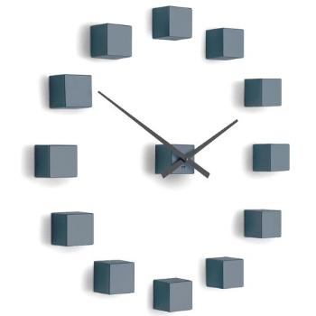 Ceas de design Future Time FT3000GY Cubic grey, autoadeziv, diam. 50 cm