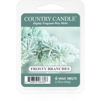 Country Candle Frosty Branches ceară pentru aromatizator 64 g