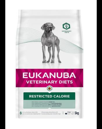 EUKANUBA Restricted Calories Adult All Breeds Chicken hrana uscata caini adulti supraponderali, dieta veterinara 12 kg