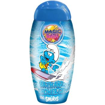 The Smurfs Magic Bath Bath & Shower Gel gel de dus si baie pentru copii 200 ml