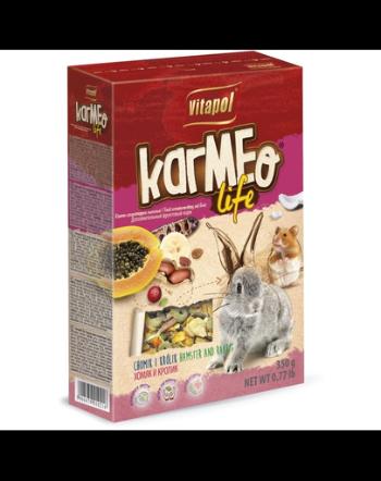 VITAPOL Hrana hamster si iepuri, cu fructe 350 g