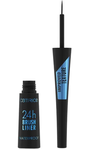 Catrice Linii de ochi lichide impermeabile 24h (Brush Liner) 3 ml 10 Black