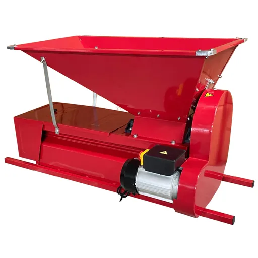 Zdrobitor struguri electric ZSE-100M cu desciorchinator si agitator, 750w, Cuva 50L, 1500 Kg/h