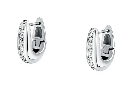 Morellato Cercei rafinați din oțel cu cristale strălucitoare Creole SAUP19