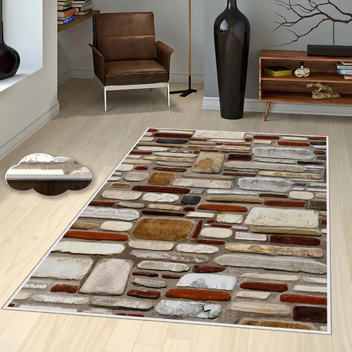 Covor, Eexfab708, 100x150 cm, Multicolor