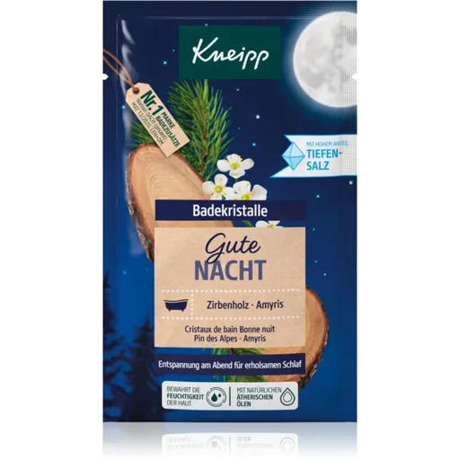 Kneipp Good Night sare de baie relaxanta Swiss Stone Pine & Balsam Torchwood 60 g