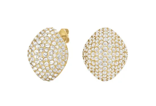 Rosefield Cercei strălucitori placați cu aur cu cristale Pavé JEPBG-J1222