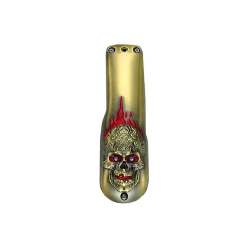 Carcasa metalica 3D Skull - Gold