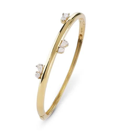 Guess Brățară elegantă din argint placat cu aur Nuances JSBB04512JWYG 5,5 cm