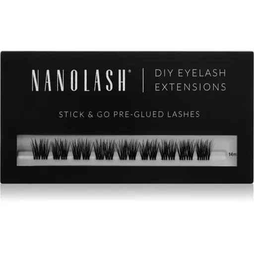 Nanolash DIY Eyelash Extensions set pentru extensia genelor acasă Heartbreaker 36 buc