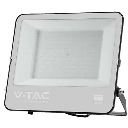 Reflector LED SMD 200W 6500K IP65 cablu 1M cip Samsung - negru V-TAC SKU-23444