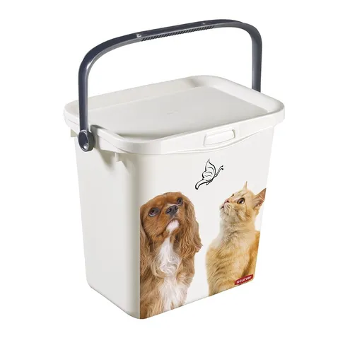 Cutie Curver Petlife 00364-C44 multibox, 24 x 24 x 17 cm, 6 l, alb, 6 l